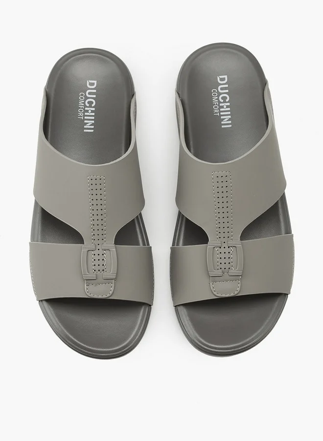 Men's Textured Arabic Slip-On Sandals