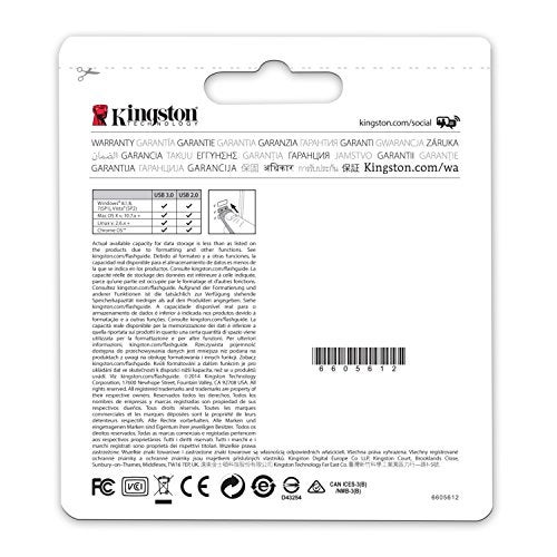 Kingston كينجستون الرقمية 128 جيجابايت داتا ترافيلر SE9 G2 USB 3.0 (DTSE9G2/128GB) - Image 5