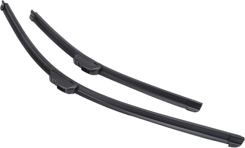 klarako Windshield Wiper Blades, 2pcs Bracketless Wiper Replacement for Viaggio Front Windshield - Image 1