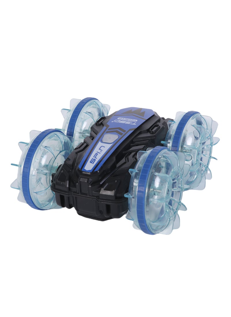 FUNFY Aqua Stunt RC Car | Illuminating Lights | 4WD | Water-Resistant | Thrilling Stunts on Land & Water | All-Terrain Fun for Kids  - Image 3