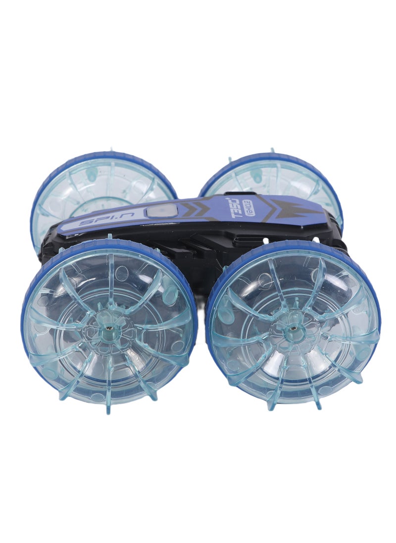 FUNFY Aqua Stunt RC Car | Illuminating Lights | 4WD | Water-Resistant | Thrilling Stunts on Land & Water | All-Terrain Fun for Kids  - Image 4
