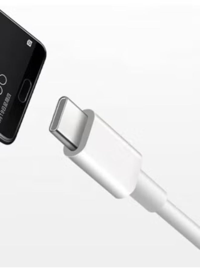 باور بلس سماعات أذن مع سماعات أذن سلكية USB C مع ميكروفون وتحكم في مستوى الصوت، سماعات داخل الأذن لهاتف iPhone 15 Pro Max وiPad Pro/Air وSamsung (أبيض) - Image 2
