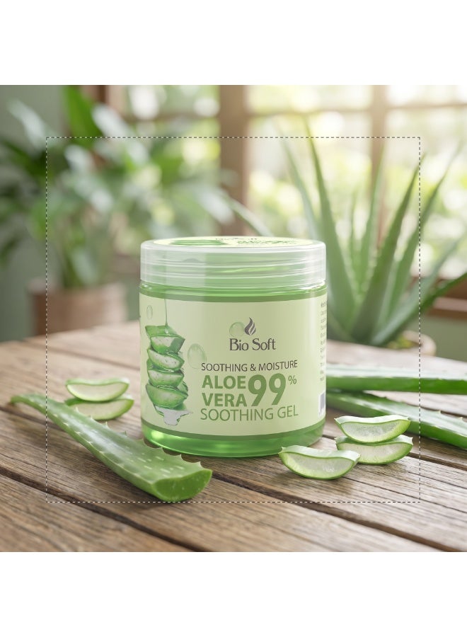 Biosoft Aloe Vera Gel for Skin - 500ml - Image 3
