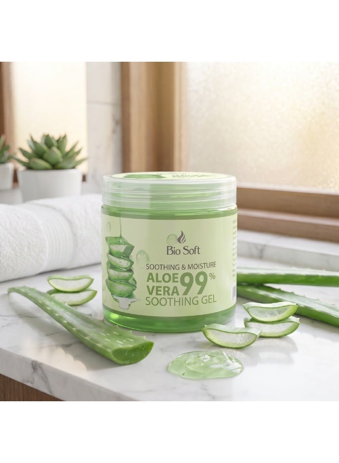 Biosoft Aloe Vera Gel for Skin - 500ml - Image 2