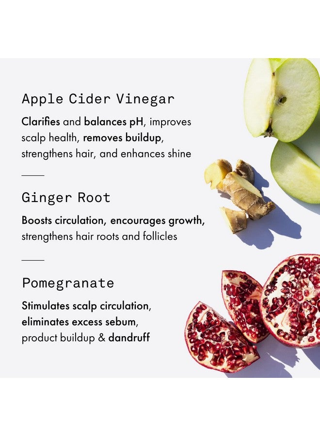 Fekkai Apple Cider Detox Scrub 7.5 Oz Preshampoo Treatment Salon Grade Ewg Compliant Vegan & Cruelty Free Promotes Hair & Scalp Health - Image 4