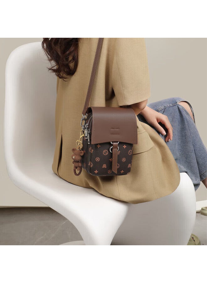 Yuyula Handbag, Women's Stylish Phone Bag, Luxury Brand Shoulder Crossbody Bag, Birthday Gift With High-end Feel For Girlfriend Or Wife - Image 2