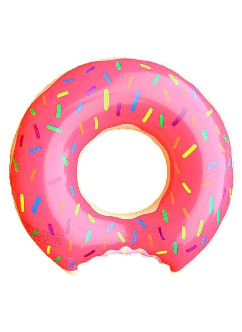 Cool Baby Style Inflatable Donut Swimming Ring Large Giant Raft Rubber with Quick Valve  - Image 1