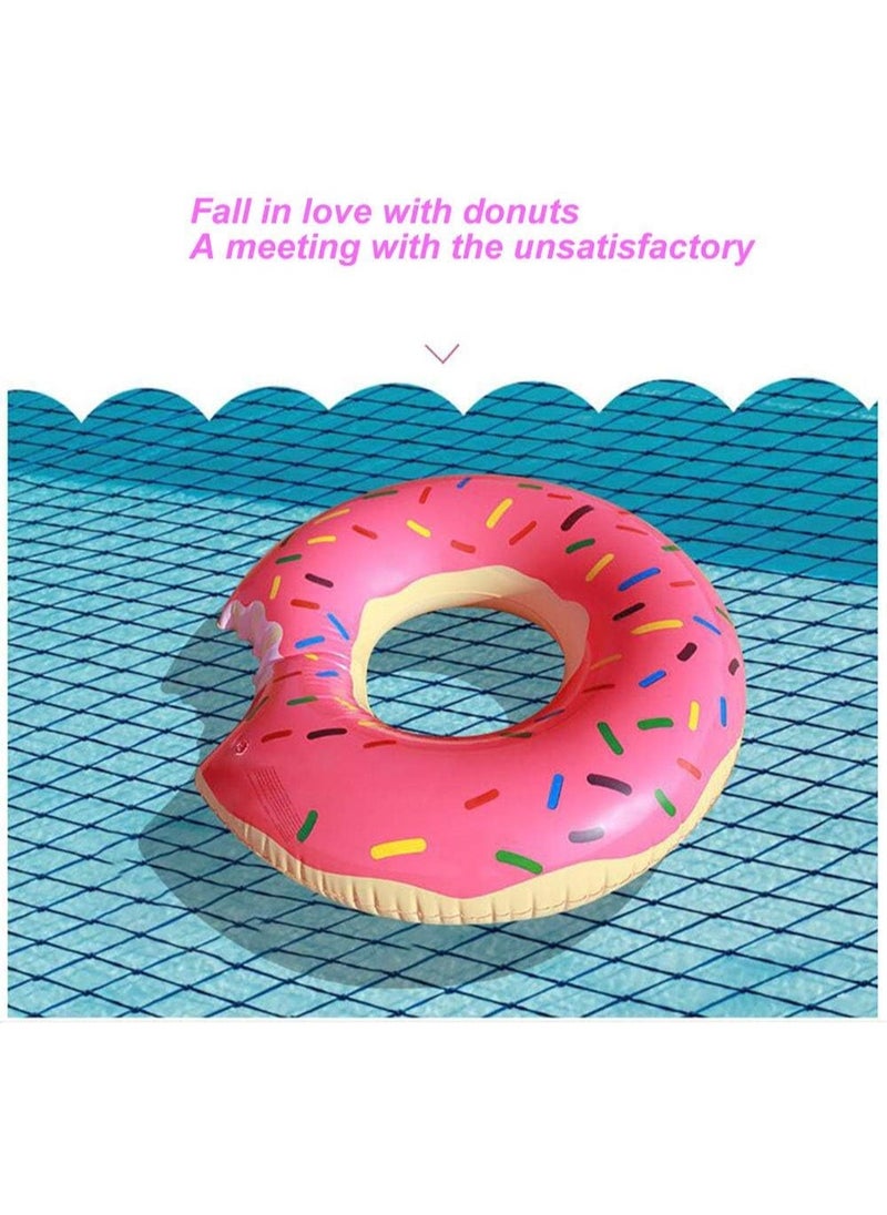 Cool Baby Style Inflatable Donut Swimming Ring Large Giant Raft Rubber with Quick Valve  - Image 4
