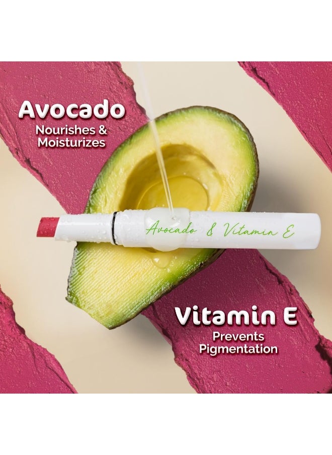 Mamaearth Moisture Matte Longstay Lipstick With Avocado Oil And Vitamin E For 12 Hour Long Stay 10 Pink Lemonade 2G  - Image 5