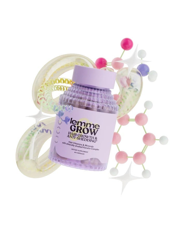 Lemme, Grow, Hair Growth & Anti-Shedding, 60 Capsules - Image 2