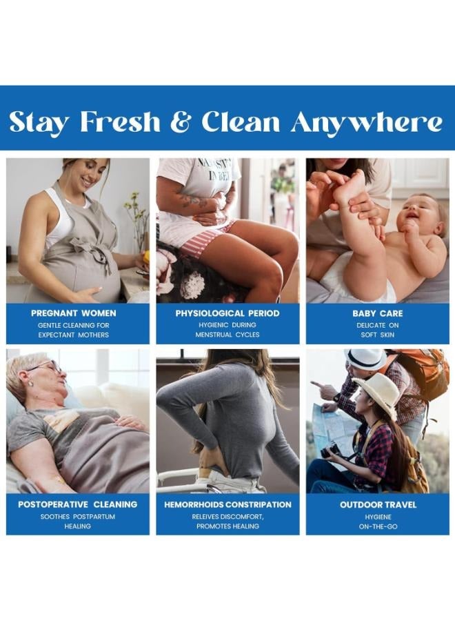 Portable Electric Bidet for Travel – Handheld Muslim Bidet Sprayer with 1.2m Hose and 2.3L Container for Toilet – Camping, Hiking, Home, Baby Care,Outdoor Use – Compact  Portable Shattaf - Image 3