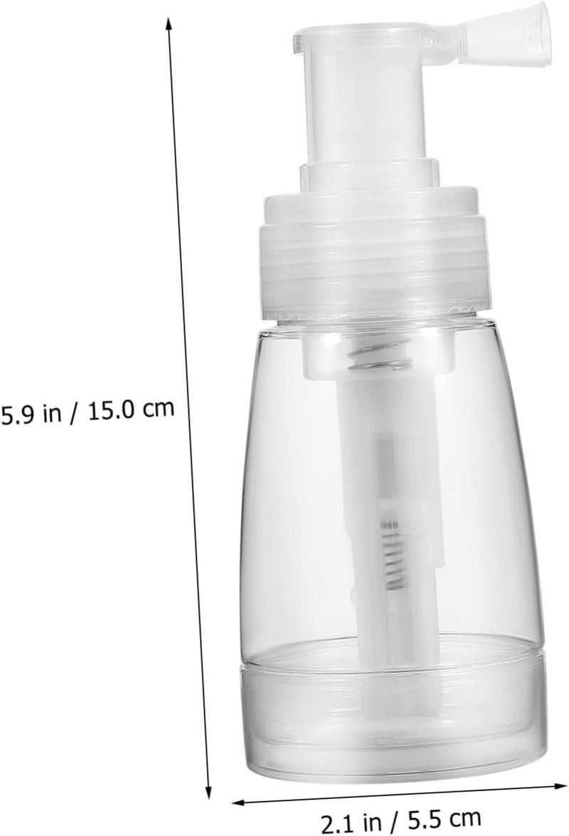 FOMIYES 2pcs Barber Powder Bottle Set 180ml Dry Powder Spray Hair Fiber Applicator Bottle Stylist Toner for Hair - Image 2