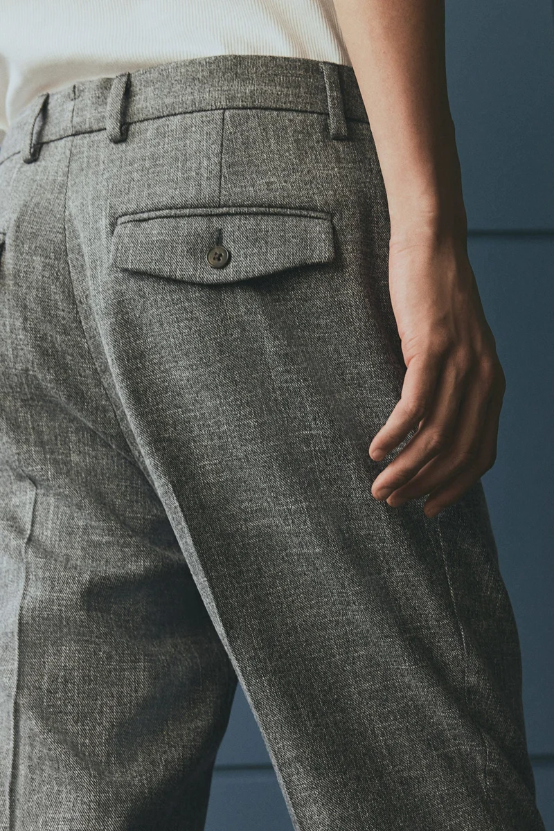 اتش اند ام Regular Fit Tailored trousers