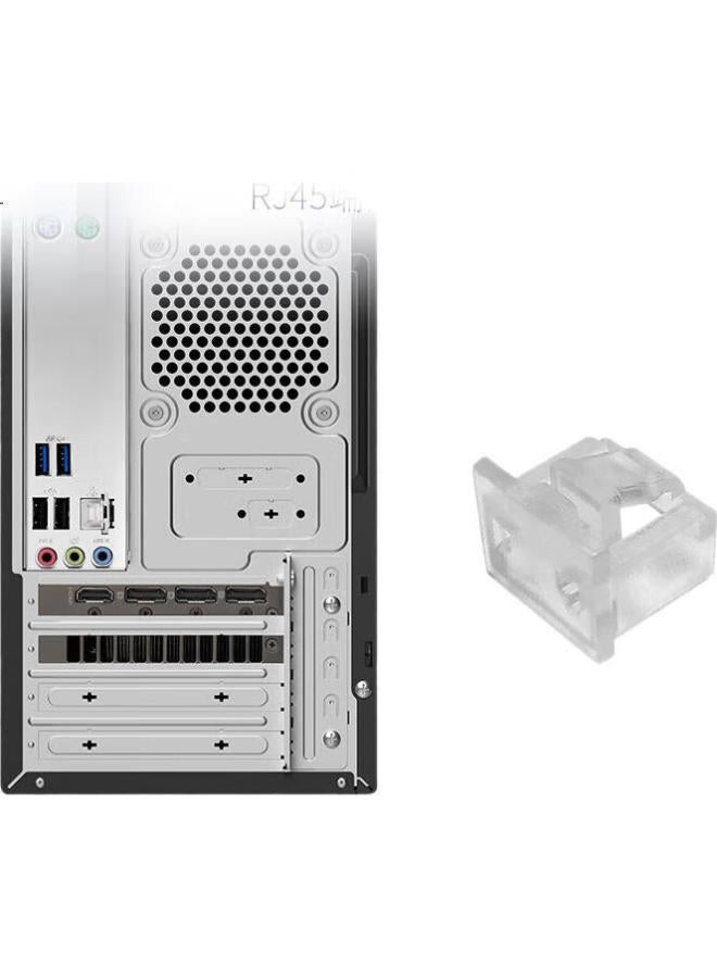 Suoli Rj45 Port Lock With 10 Transparent Dust Covers - Image 1