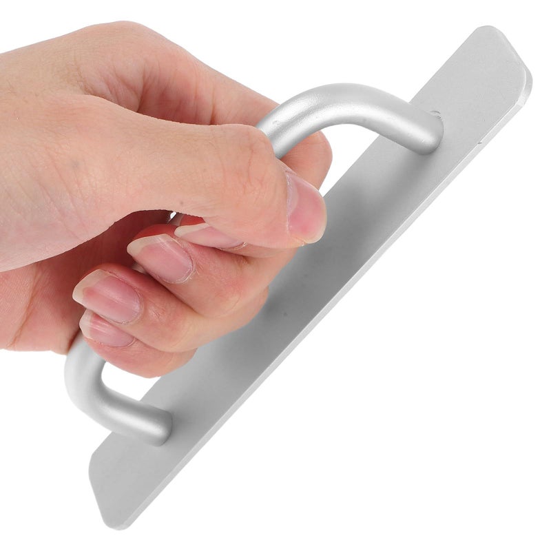 Aluminum Cabinet Door Handles 148mm Silver Adhesive Pulls For Wardrobe Kitchen - Image 5
