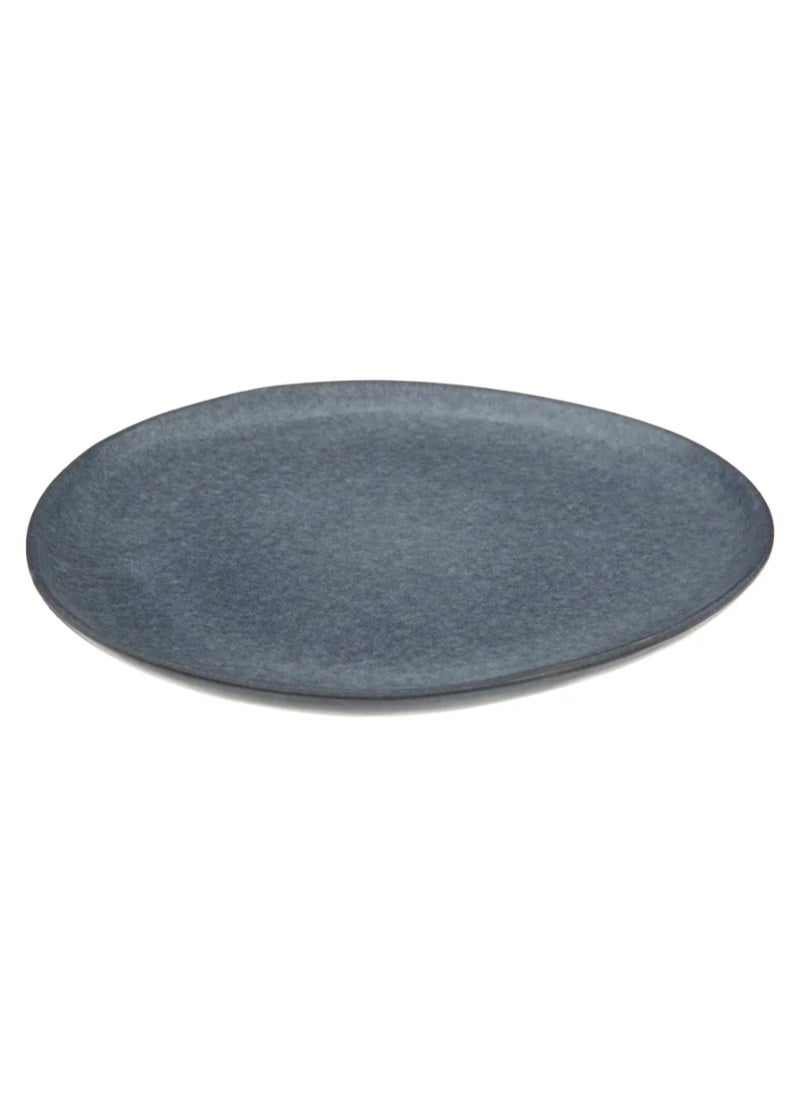 SG - Sg Spring Water Porcelain Stoneware Dinner Plate 27cm Blue - Image 1