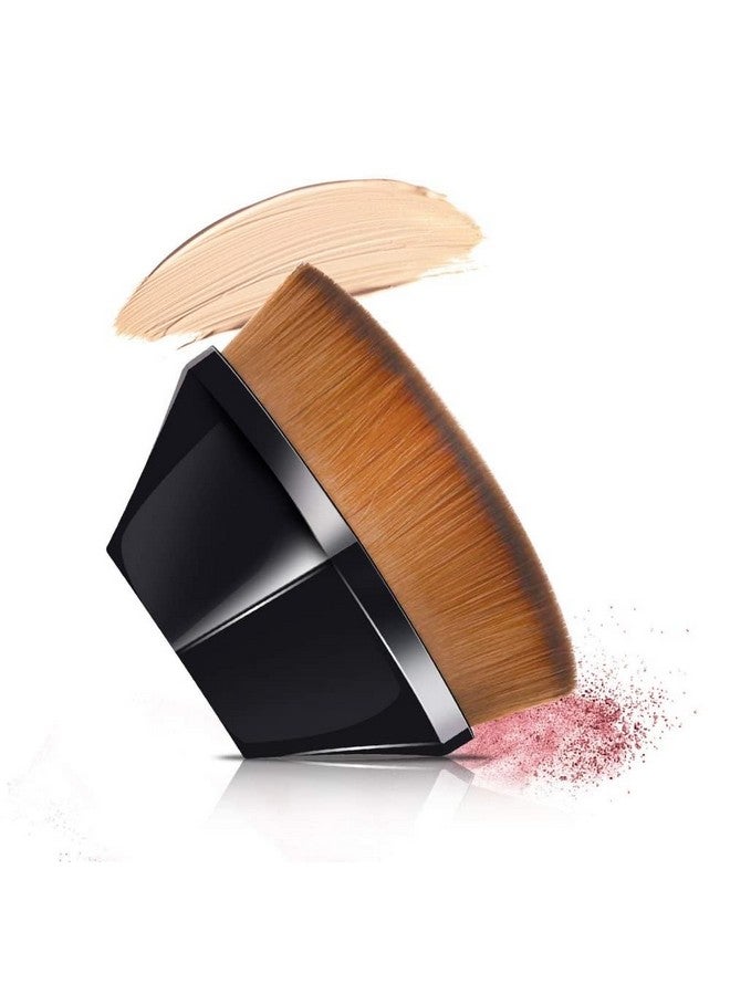 adbeni Professional Grade Foundation Makeup Brush Applicator | Flawless Blending & Seamless Coverage | Ideal For Liquid, Cream & Powder Foundations | Achieve Airbrushed Finish With Every Application - Image 1
