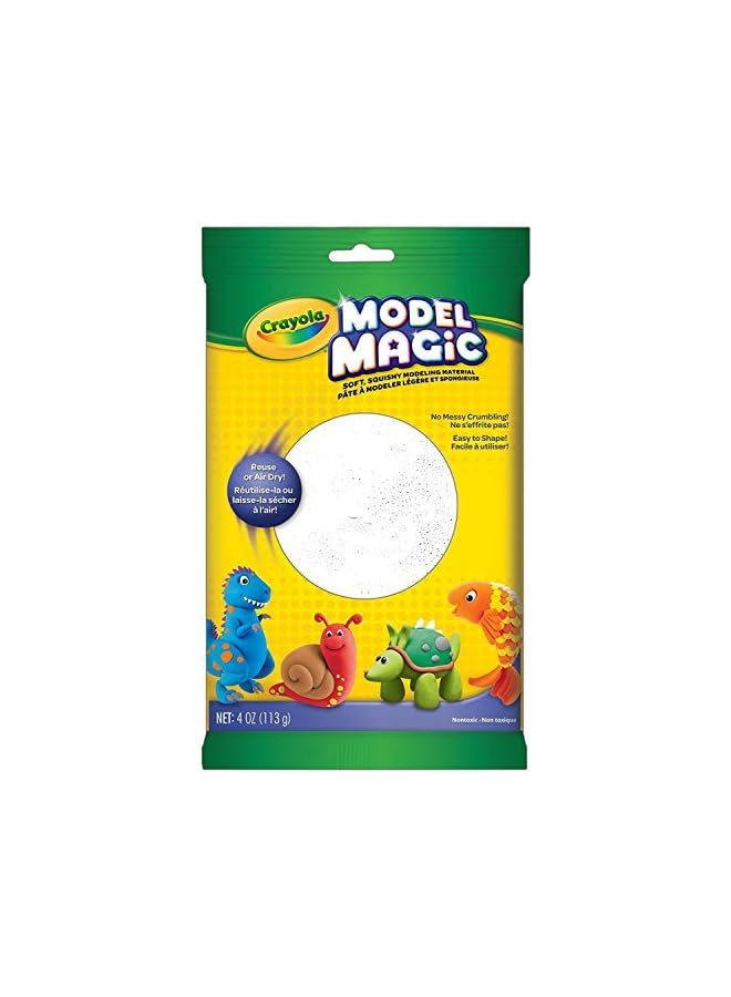 Crayola Model Magic Sachet White 113 Grams 57 4401 - Image 1