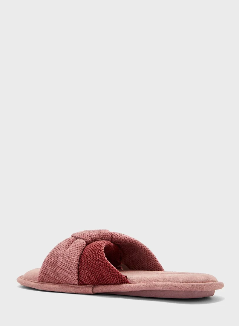 women'secret Bedroom Fur  Slip Ons