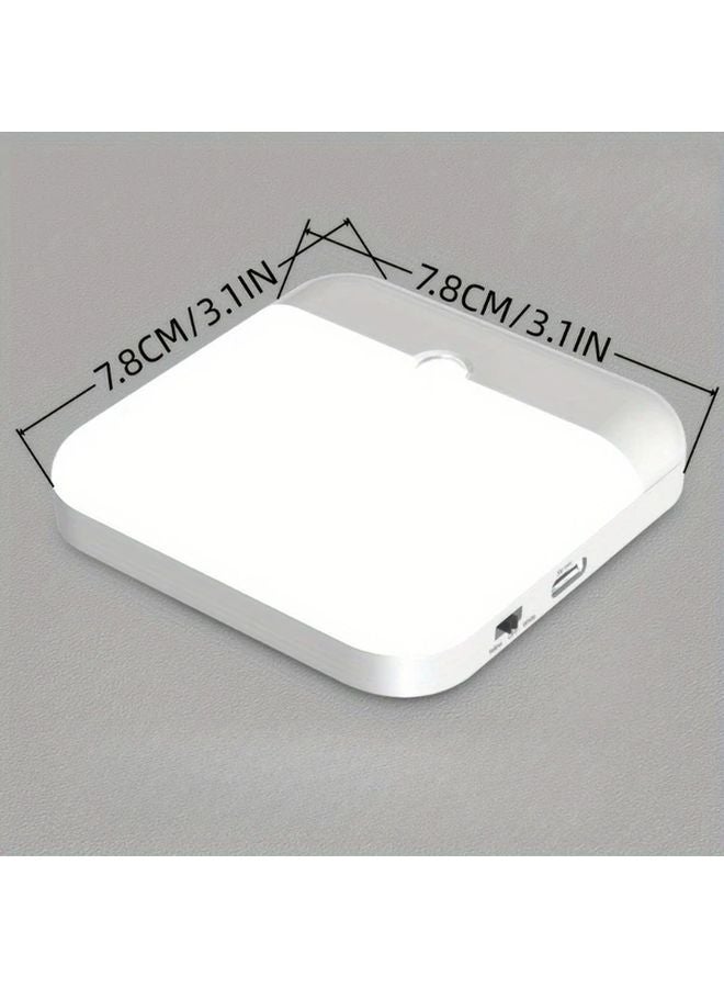 Indoor Motion Sensor LED Light USB Rechargeable Magnetic Warm White Dual Mode Lamp - Image 1