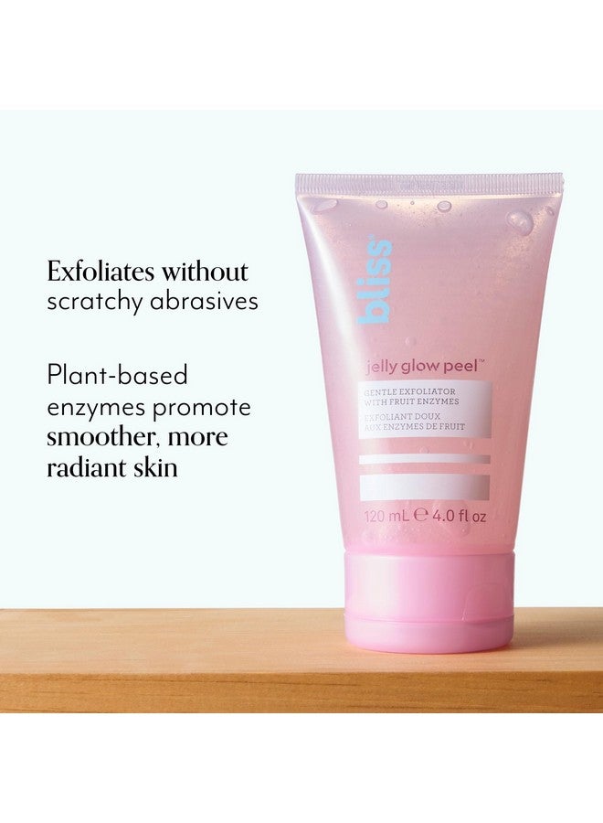 BLISS Jelly Glow Peel™ Gentle Non-Abrasive Cleanser And Exfoliator With Fruit Enzymes - 4 Oz - Nourishes And Hydrates Skin - Clean - Vegan & Cruelty Free - Image 1