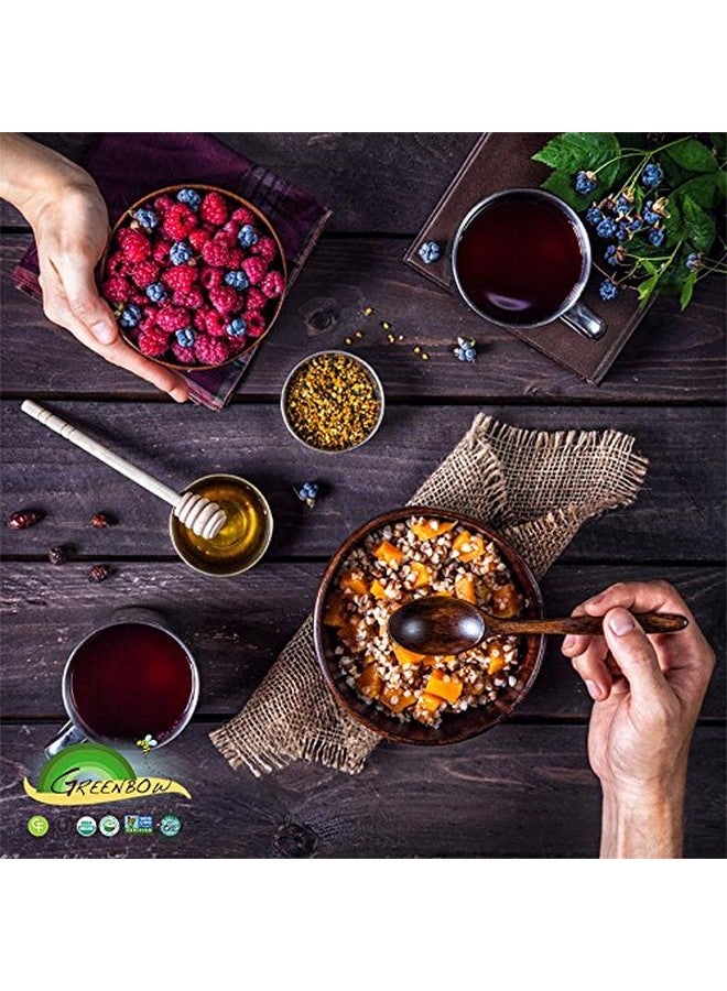 greenbow حبوب لقاح النحل العضوية من غرينبو - 100% معتمدة من وزارة الزراعة الأمريكية، غير معدلة وراثيًا، حلال، معتمدة كوشير، حبوب لقاح نحل نقية وطبيعية - غذاء خارق مليء بالبروتينات والفيتامينات والمعادن - خالية من الغلوتين - 16 أونصة (453 جرام)  - Image 4