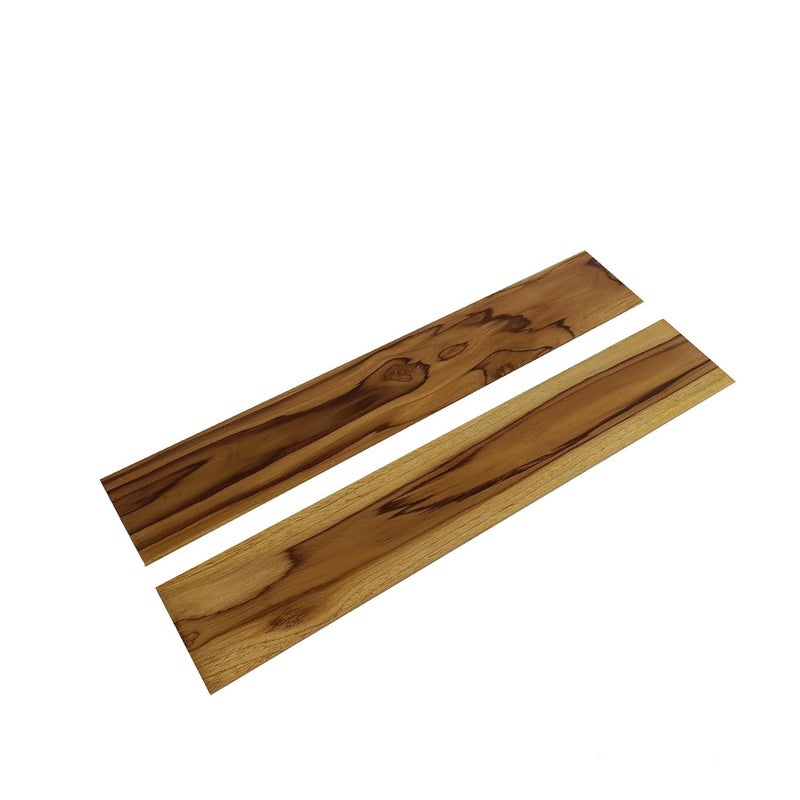 Teakwood Planks Pack Of 2 with Teakwood Brown Hand Polished Double Coat for Art and Craft DIY Projects and General Purpose Planks 10 MM Thick 27X375 for Home use SF2742 Pack of 2  - Image 5