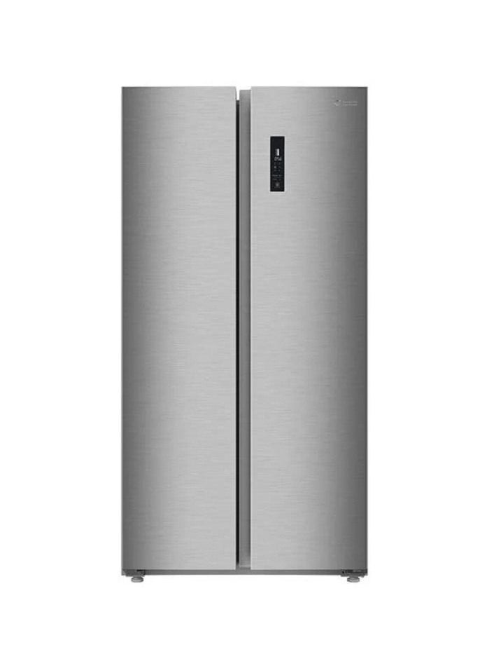 GENERAL SUPREME - Double Door SXS Refrigerator (15.2 CU FT,430 Ltrs), Inverter, Stainless Steel - Image 1
