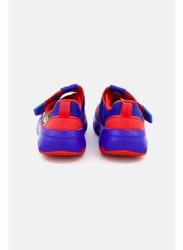 Adidas Unisex Kids Marvel Suru365 Spider Man Slip-On Shoes, Blue  - Image 2