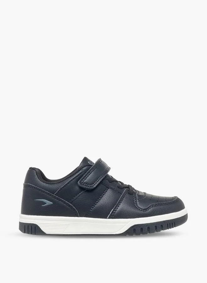 Dash BLACK Boys Hook & Loop School Sneakers for Men | Best Price UAE