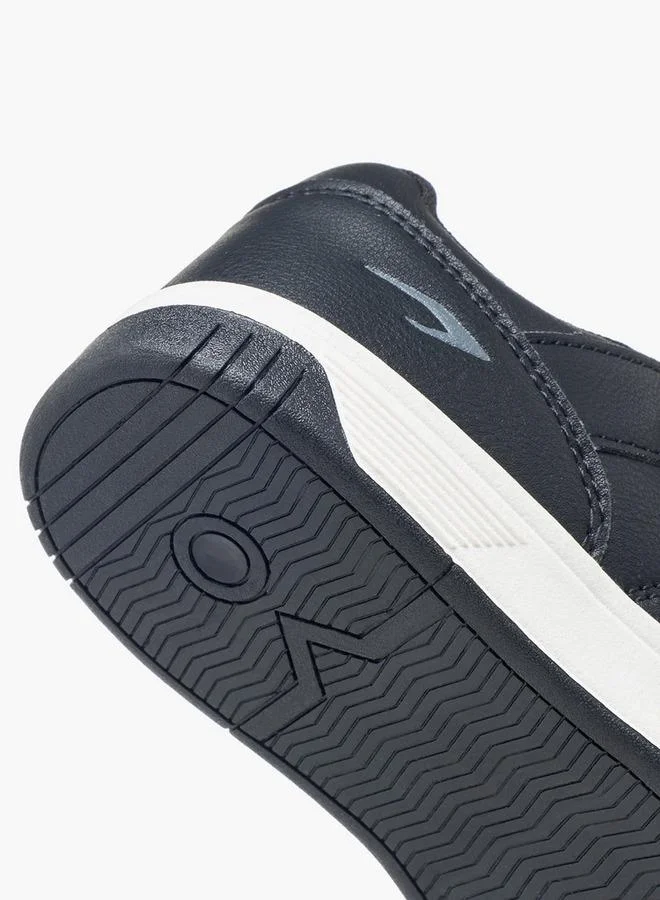 Dash BLACK Boys Hook & Loop School Sneakers for Men | Best Price UAE