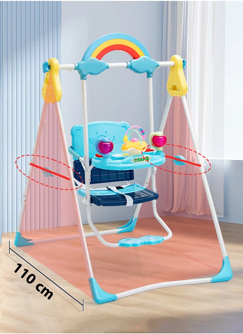 Arabest Baby Swing Frame Indoor Baby Swing Frame Storable Outdoor Patio Rocking Chair Stand  - Image 5
