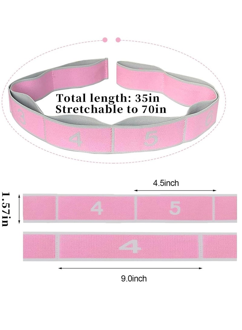 Generic Stretch Strap,Kids Stretch Band,Resistance Bands for Gymnastics Training,Yoga,latin Exercise Trainer  - Image 4