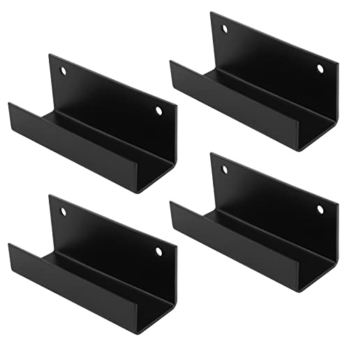 GBGS 4 Pcs Wall Tile Bracket,1" Inner Width,U Shap Support Hanger - Image 1