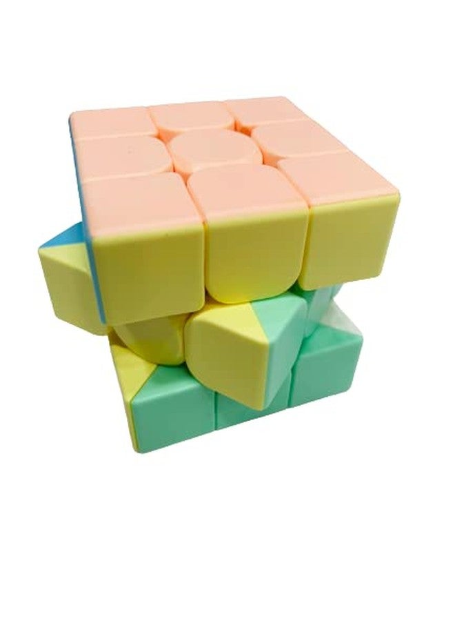 RKZ® 3x3 Speed Cube Stickerless I 3x3x3 Puzzle Cube Magic Cube Puzzle for Kids - Image 2