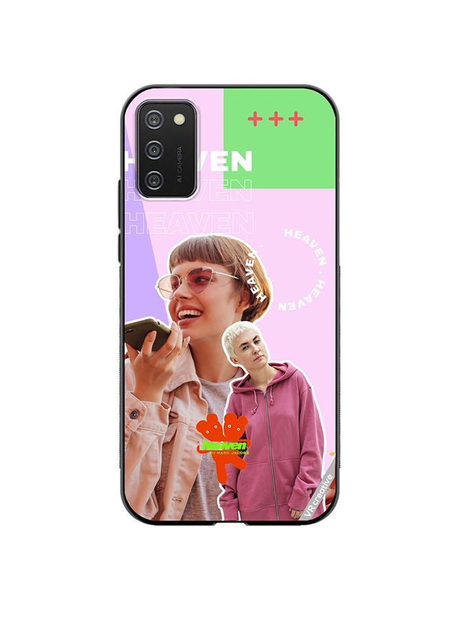 VR CREATIVE Protective Case Cover For Samsung Galaxy A02s Marc Jacobs Design Multicolour - Image 1