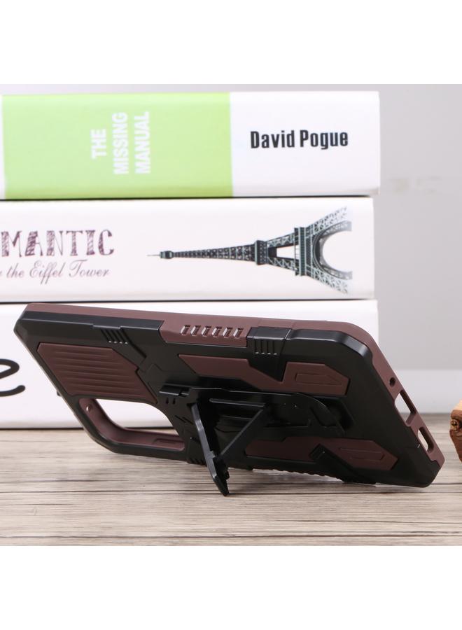 اس-توب جراب لهاتف Samsung Galaxy A33 5G Lanyard Mecha Armor Kickstand PC + جراب هاتف TPU - Image 4