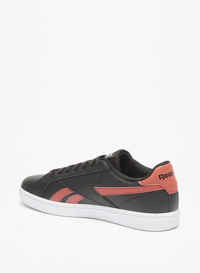 ريبوك Womens Logo Detail Sports Shoes with Lace-Up Closure - Court Retro