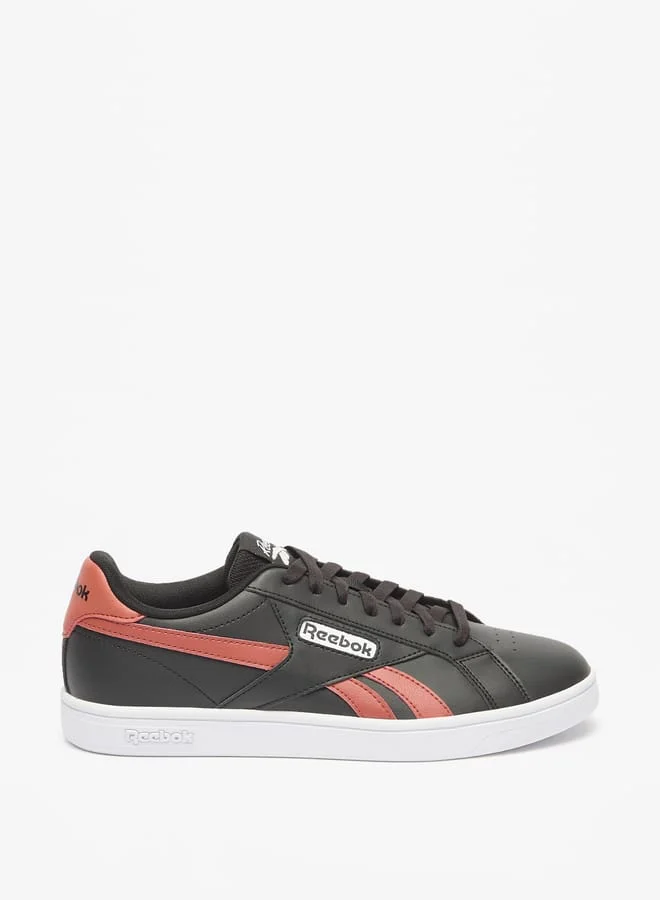 Reebok Womens Logo Detail Sports Shoes with Lace-Up Closure - Court Retro
