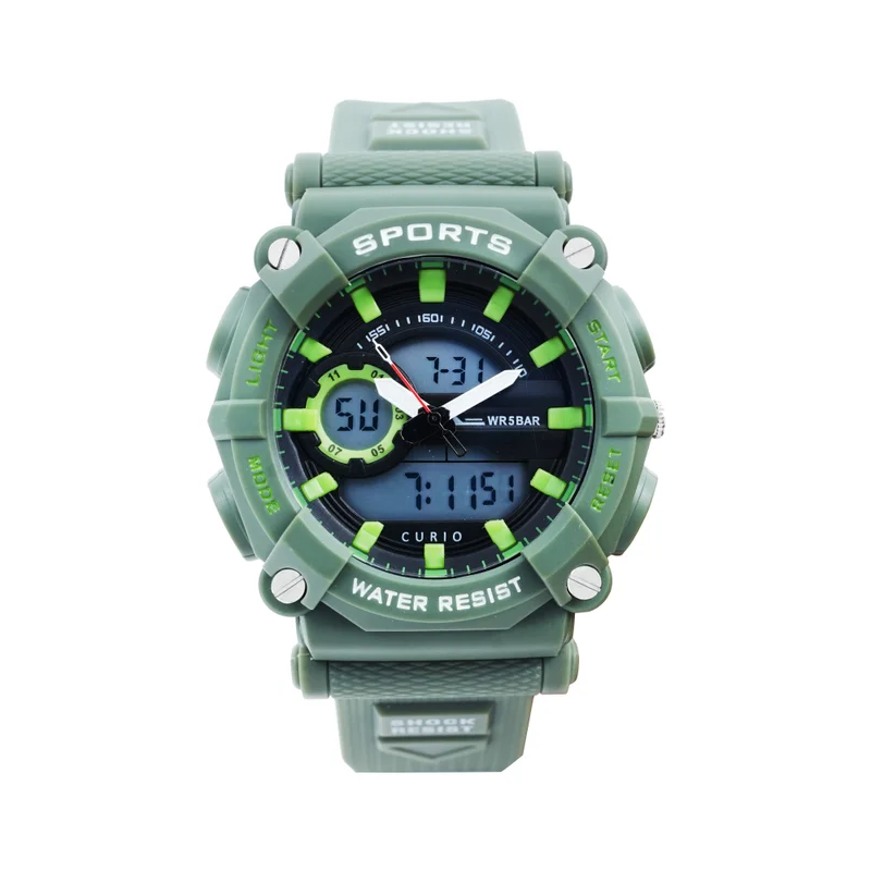 تحف Kids's Plastic Analog Digital Watch CU-2107GAD-3 - 48 mm