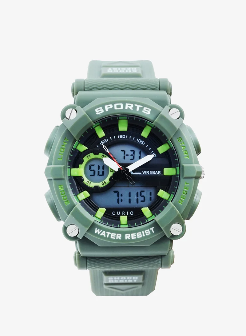 Kids's Plastic Analog Digital Watch CU-2107GAD-3 - 48 mm