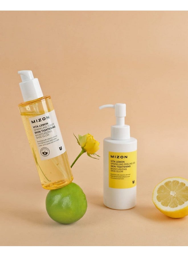 ميزون جل فيتا لتقشير الليمون وزيت قشر الليمون والماء الفوار لشد البشرة وترطيبها وحيويتها وإزالة خلايا الجلد الميتة (150 جم/ 5.3 أونصة) - Image 5