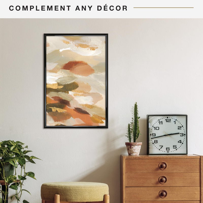 MCS Trendsetter 20x30 Poster Frame Black High-Gloss, Vertical & Horizontal Wall Hanging Large Picture Frame for Photos, Posters & Art Prints (1-Pack) - Image 3