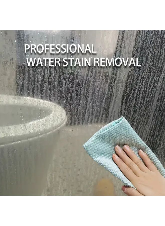 Streak Free Magic Cleaning Cloth 5Pcs Heavy Duty Microfiber Glass Window Wipe - Image 1