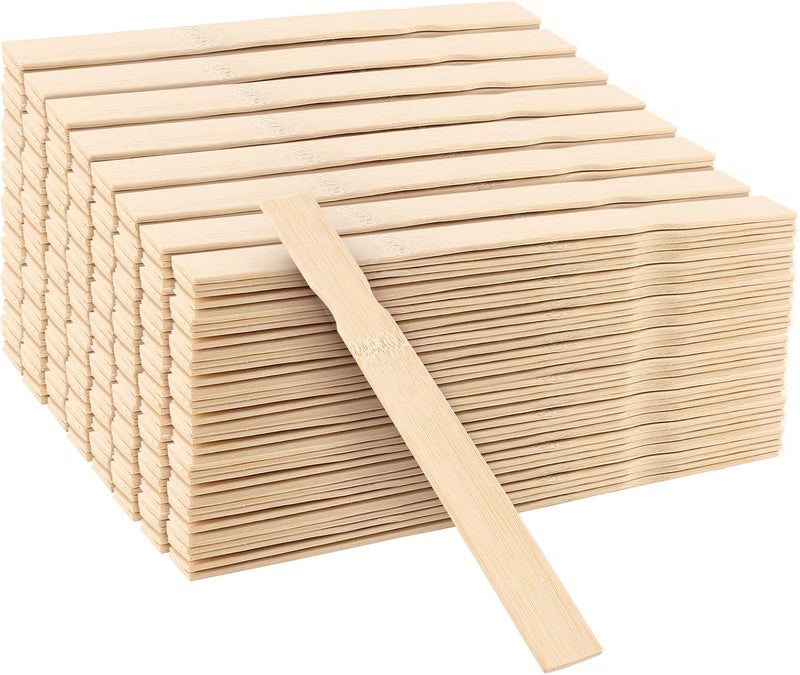 SHEUTSAN 300 PCS 10 Inch Wooden Paint Sticks Paint Stir Sticks Paint Mixing Stick Paddles for Crafts - Image 1