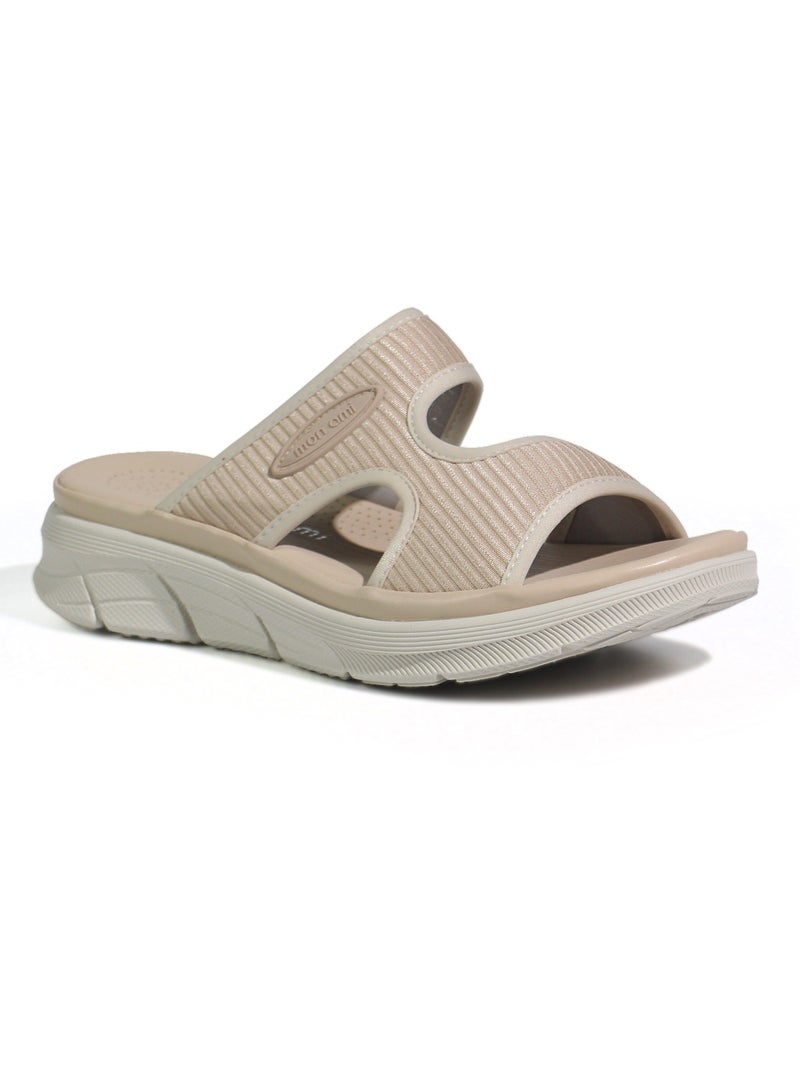 Mon Ami Monami Women's Sandals - Super Comfy & Cushioned Slides for Women, Lightweight Soft Comfort Sandals with Arch Support, Stylish Casual Slides for Indoor, Outdoor, and Beach Wear - Image 4