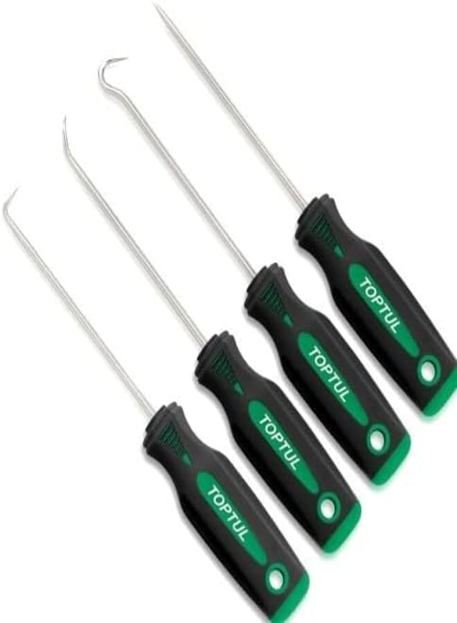 Toptul Mini Hooks and Tweezers Set, 4 Pieces, GAAR0401
