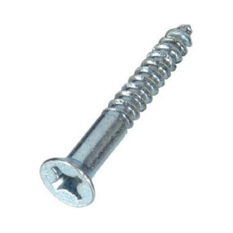 Hillman The Hillman Group 40840 Flat Head Phillips Wood Screw 10 X 1 14 75Pack