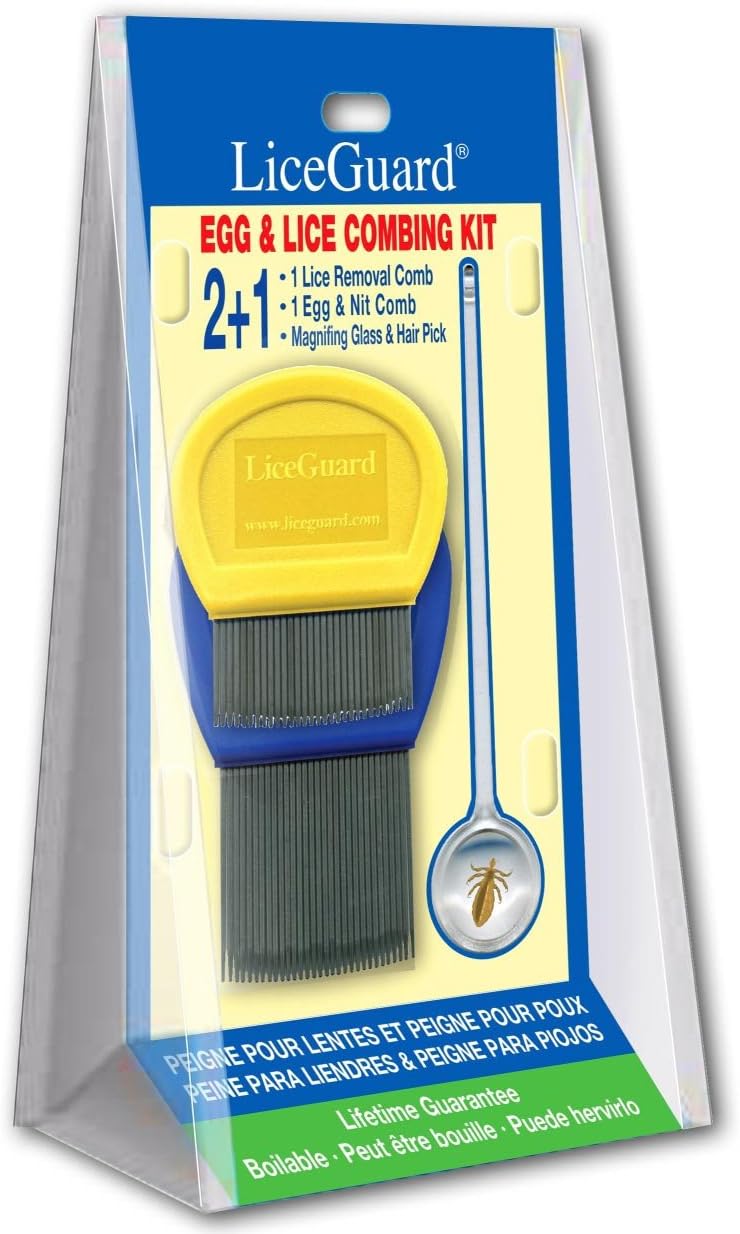 LiceGuard Lice and Egg Combing Kit X - Image 1