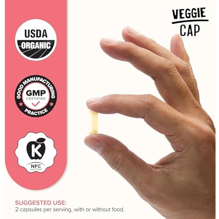Strong Organics أقراص خل التفاح مع الأم (10% حمض الأسيتيك - قوة مزدوجة) - تفاح عضوي مزروع في الولايات المتحدة - دعم الهضم والانتفاخ - كيتو، نباتي، كوشير - 120 حبة - Image 3